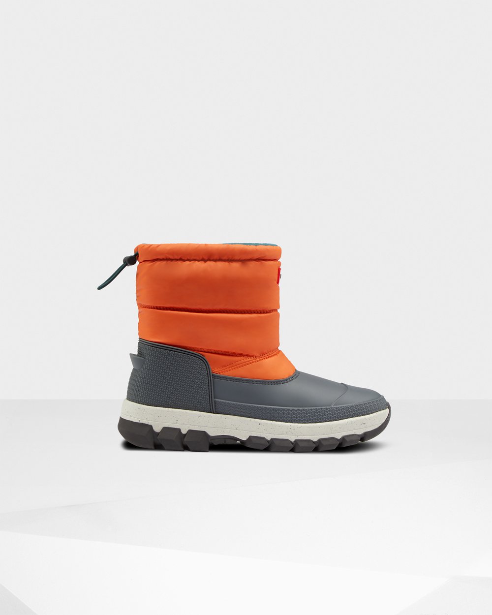 Botas De Neve Hunter Feminina Laranja - Original Insulated Short - 96FJTQWVM